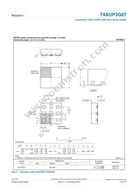 74AUP3G07DCH Datasheet Page 12