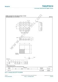 74AUP3G14GNX Datasheet Page 16