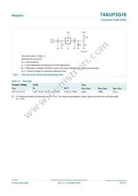 74AUP3G16DCH Datasheet Page 10