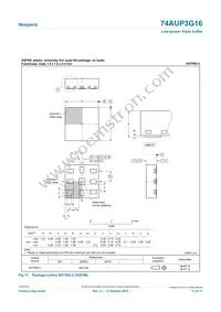 74AUP3G16DCH Datasheet Page 13