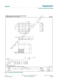 74AUP3G17GNX Datasheet Page 18