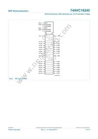 74AVC16245DGG Datasheet Page 4