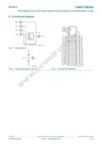 74AVC16834ADGG Datasheet Page 2