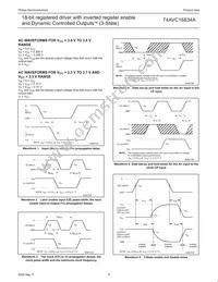 74AVC16834ADGV Datasheet Page 9