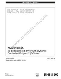 74AVC16835ADGV Datasheet Page 2