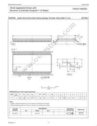 74AVC16835ADGV Datasheet Page 10