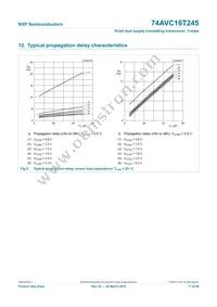 74AVC16T245BQ Datasheet Page 17