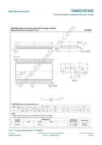 74AVC16T245BQ Datasheet Page 22