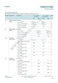74AVC1T1022DPJ Datasheet Page 7