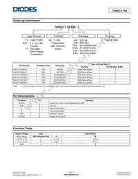 74AVC1T45FX4-7 Datasheet Page 2