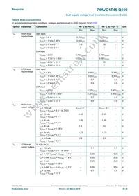 74AVC1T45GM-Q100H Datasheet Page 6