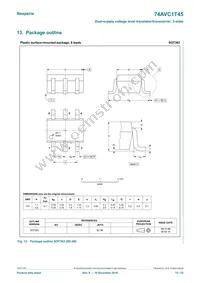 74AVC1T45GN Datasheet Page 15