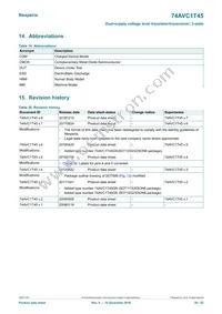 74AVC1T45GN Datasheet Page 20