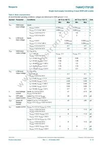 74AVC1T8128GSX Datasheet Page 5
