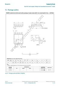 74AVC2T45GD Datasheet Page 15