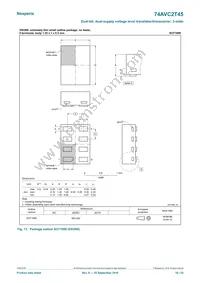 74AVC2T45GD Datasheet Page 18