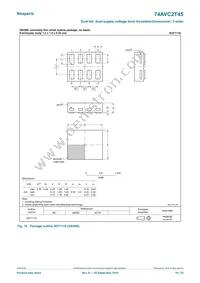 74AVC2T45GD Datasheet Page 19