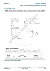 74AVC2T45GD-Q100H Datasheet Page 15