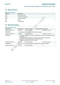 74AVC2T45GD-Q100H Datasheet Page 18