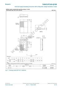 74AVC4T245BQ-Q100X Datasheet Page 22