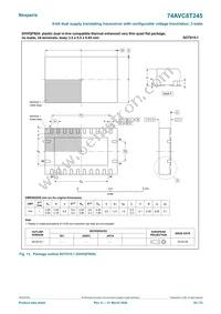 74AVC8T245BQ-Q100J Datasheet Page 20