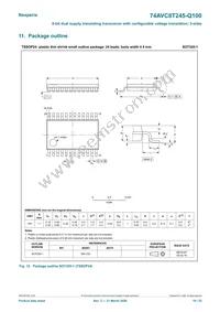 74AVC8T245PW-Q100J Datasheet Page 19