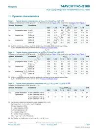 74AVCH1T45GM-Q100H Datasheet Page 9