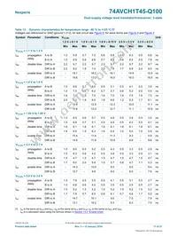 74AVCH1T45GM-Q100H Datasheet Page 11