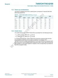 74AVCH1T45GM-Q100H Datasheet Page 16