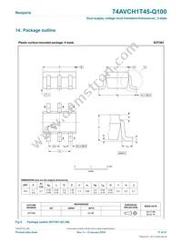 74AVCH1T45GM-Q100H Datasheet Page 17