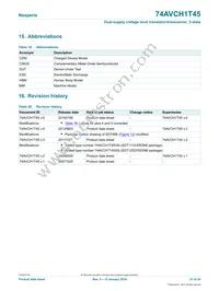 74AVCH1T45GN Datasheet Page 21