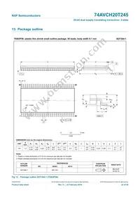 74AVCH20T245DGV:11 Datasheet Page 23