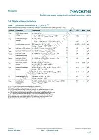 74AVCH2T45GD Datasheet Page 6