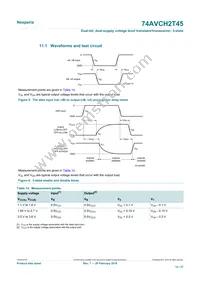 74AVCH2T45GD Datasheet Page 14