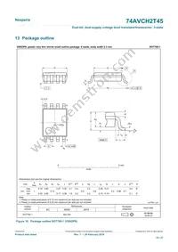 74AVCH2T45GD Datasheet Page 19