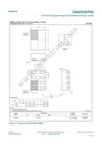 74AVCH2T45GD Datasheet Page 21
