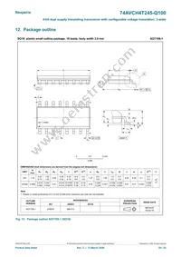 74AVCH4T245D-Q100J Datasheet Page 20