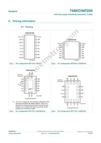 74AVCH4T245PW Datasheet Page 4