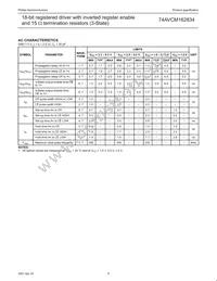 74AVCM162834DGG:11 Datasheet Page 6