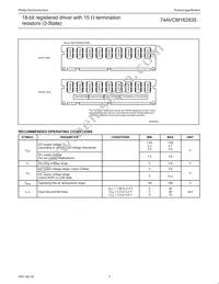 74AVCM162835DGG:11 Datasheet Page 4
