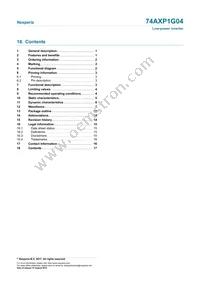 74AXP1G04GNH Datasheet Page 17