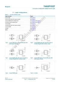 74AXP1G57GNH Datasheet Page 4