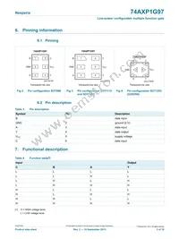 74AXP1G97GNH Datasheet Page 3