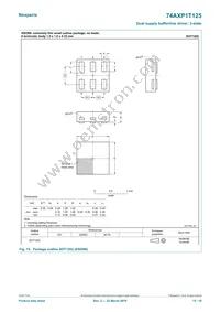 74AXP1T125GSH Datasheet Page 15