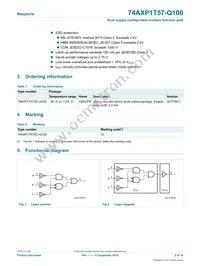 74AXP1T57DC-Q100H Datasheet Page 2