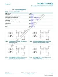 74AXP1T57DC-Q100H Datasheet Page 4