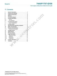 74AXP1T57DC-Q100H Datasheet Page 18