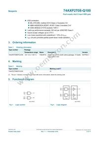 74AXP2T08DP-Q100J Datasheet Page 2
