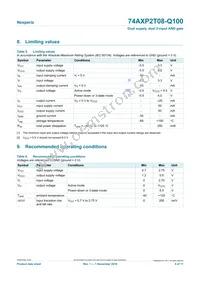 74AXP2T08DP-Q100J Datasheet Page 4