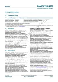 74AXP2T08DP-Q100J Datasheet Page 15